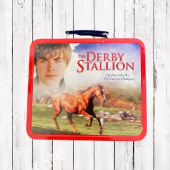 Vintage Lunchbox The Derby Stallion Tin - Picture 2 of 16